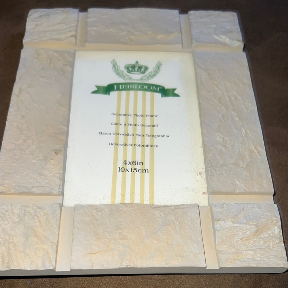 Cream Decorative Photo Frame